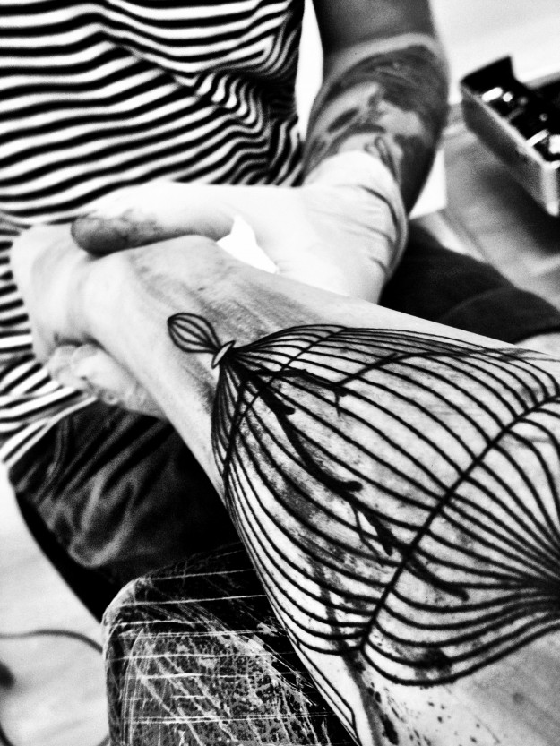 OPEN THE CAGE #Fleshworks #tattoo / Andrea Natale @blackrosetattostudio