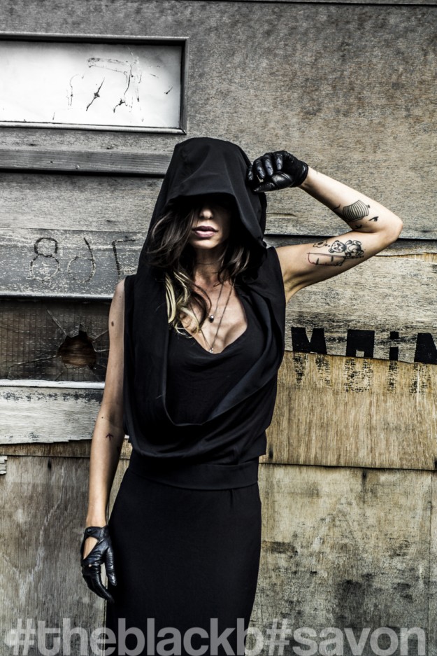 Valentina Bazoli // Hooded // exclusive for THEBLACKB.