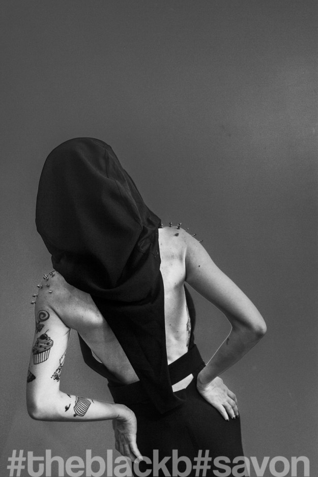 Valentina Bazoli // Hooded // exclusive for THEBLACKB.